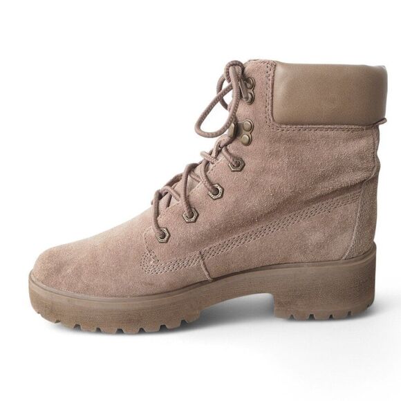 Timberland Carnaby Cool 6" Suede Boots Taupe Brown A1SKB Women's 8.5 - Picture 6 of 11